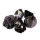 Obsidian Black Rough med